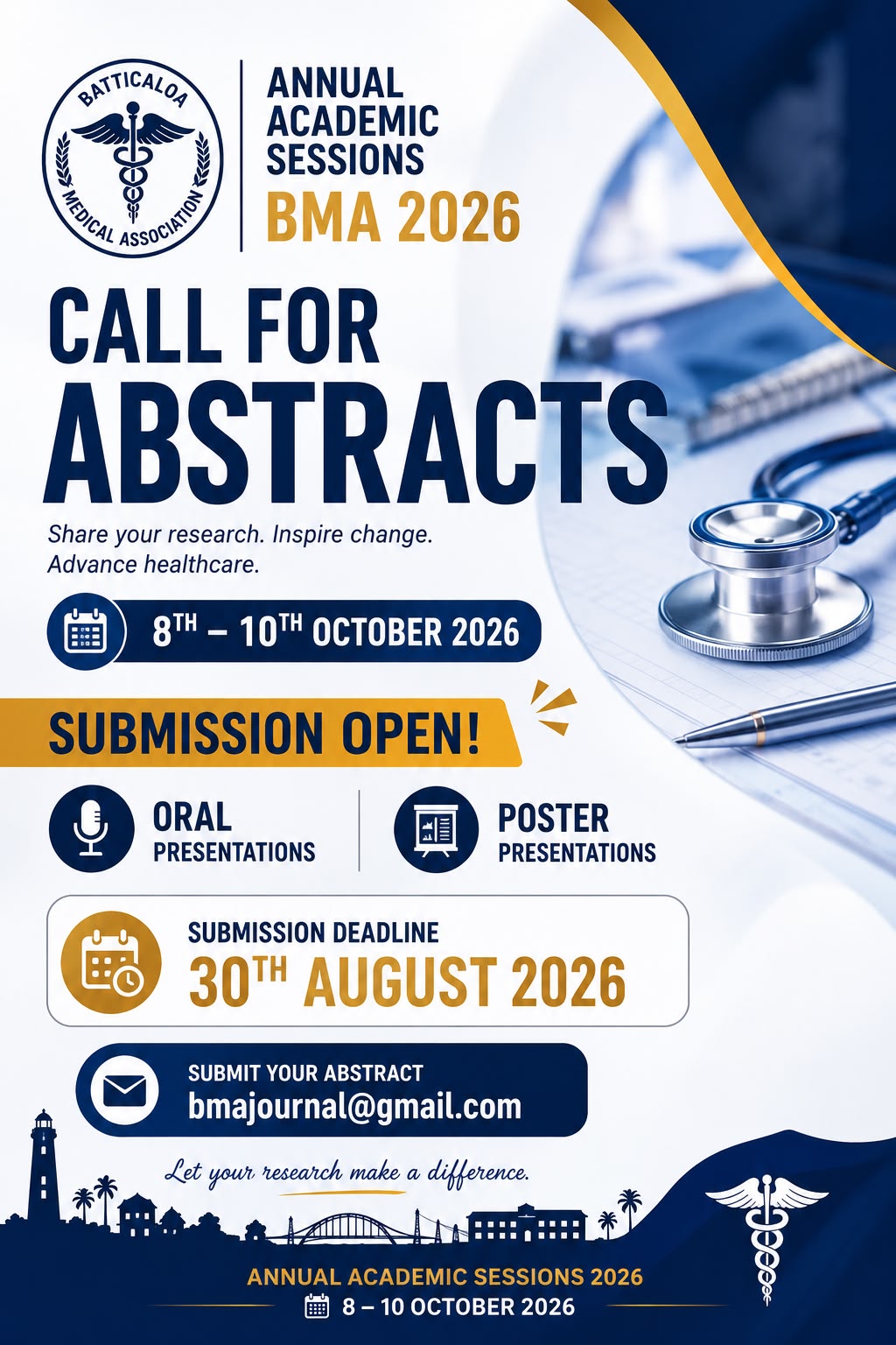 Call for Abstracts – BMA Annual Academic Sessions 2026